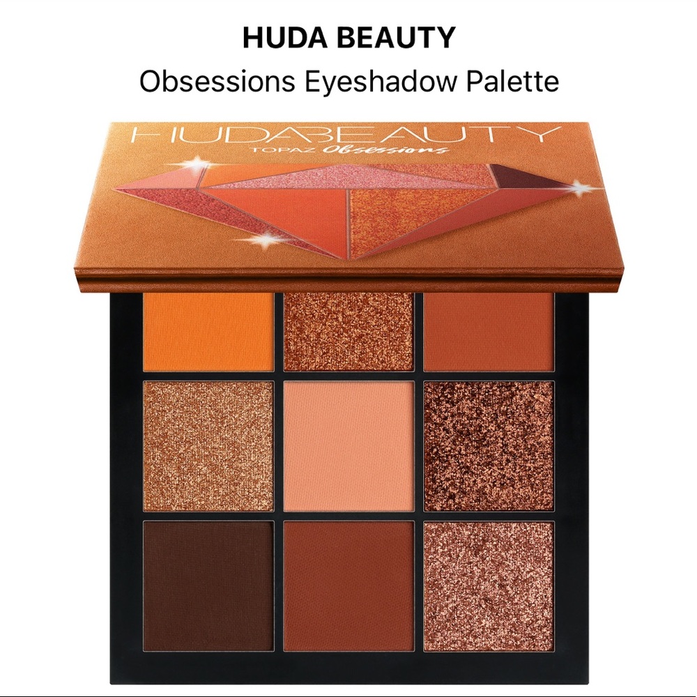 Huda beauty topaz obsessions eyeshadow palette